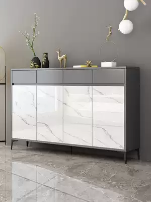 Shoe cabinet home door large capacity balcony storage partition cabinet simple modern multi-function light luxury porch storage cabinet