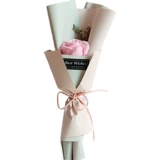 Многоцветное мыло с розой в составе с экстрактом подсолнечника, креативный подарок