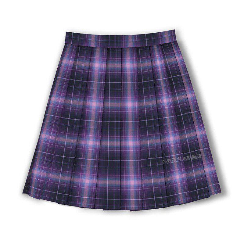 Double Sheng Book jk (Extreme Night Fantasy) Original JK Skirt Orthodox Student Uniform Academic Style Japanese Pleated Skirt