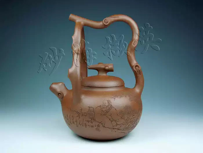 东坡提梁壶*宜兴高档紫砂壶*高级工艺美术师作品-淘宝Taobao | 天猫Tmall