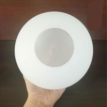 Lampshade accessories single-port round ball lampshade white frosted glass spherical lampshade bedside table lamp round lampshade customization