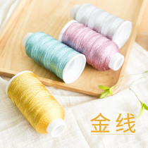 New mommy hand for gold thread crochet crochet gold thread hand or diy crochet wire bag doll wool wire material