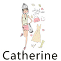 凯瑟琳Catherine轻奢女包的LOGO