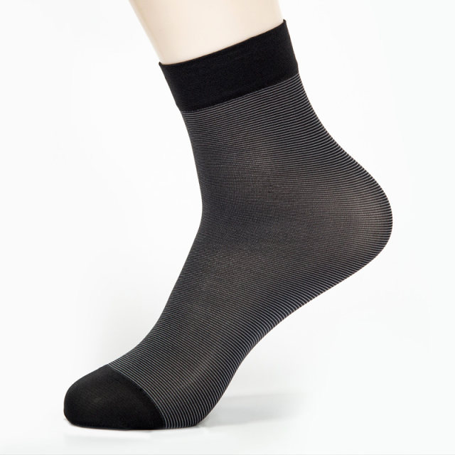 Langsha men's stockings summer thin mid-calf socks men's socks four-season deodorant ultra-thin summer ice silk socks ຖົງຕີນຜູ້ຊາຍ