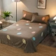Thủy dệt dày một mảnh khăn trải giường cotton 100% chải bông 1.8m 1,5m mét đôi sinh viên độc thân - Khăn trải giường