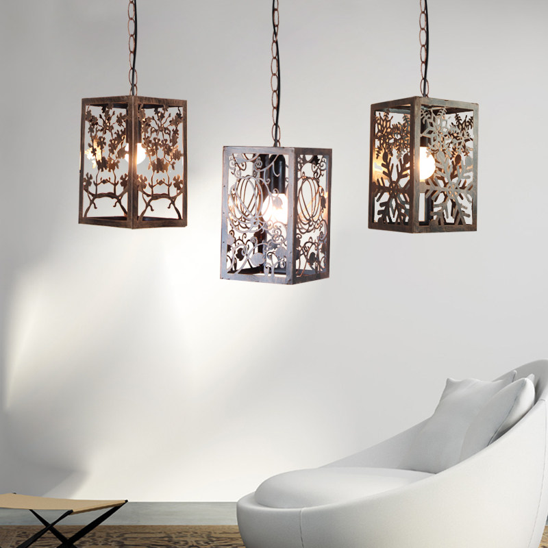 Nordic Modern Industrial Minimalist Chandelia Creative Art Personality Comic Art Design Dining Room Bar Lights