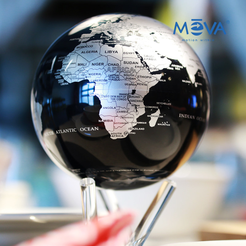 America mova Light energy rotation globe High-tech perpetual motion instrument Maglev Office study decoration Creative gifts Home furnishings Birthday gifts