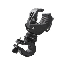 LED flashlight bracket Bicycle light clip can rotate 360 degrees Mountain bike headlight stand universal cycling bicycle accessories