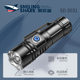 Smiling Shark Ultra-Bright Mini Zoom Flashlight with Magnetic Attachment M60 White Laser Led Outdoor Long-Range Home Convenient Light