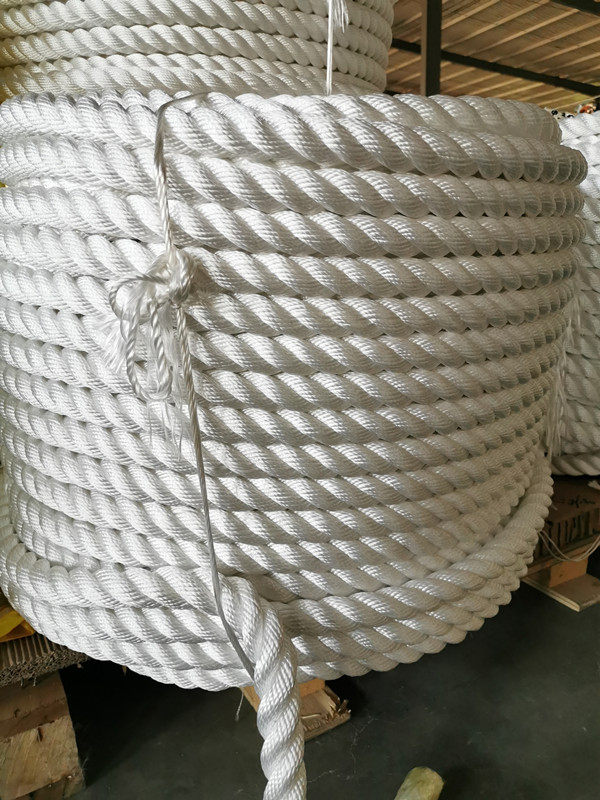 Nylon rope Wear-resistant marine three-strand high strength polypropylene polyester fiber cable Binding rope Brake rope Yacht rope Cable sight rope