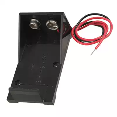 9V power battery box 9 volt battery buckle 6F22 with wire without cover battery box battery holder