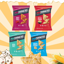 Belgian imported potato chips PopCorners puff crispy corn chips Popcorn baked non-fried puffed snacks