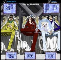 Arctic cosplay clothing rental one piece of the King of the Sea King Red Dog cos suit three general Navy rental