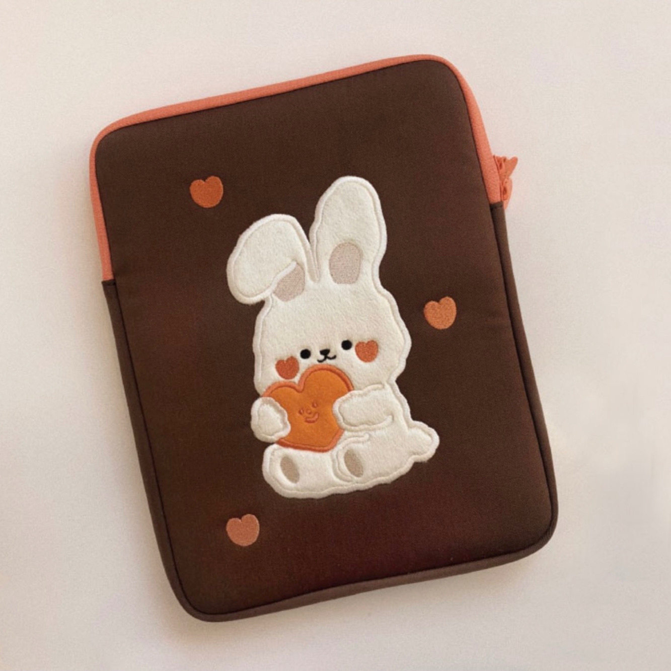una Korea ins mallingbooth with the same love rabbit ipad storage bag tablet bag