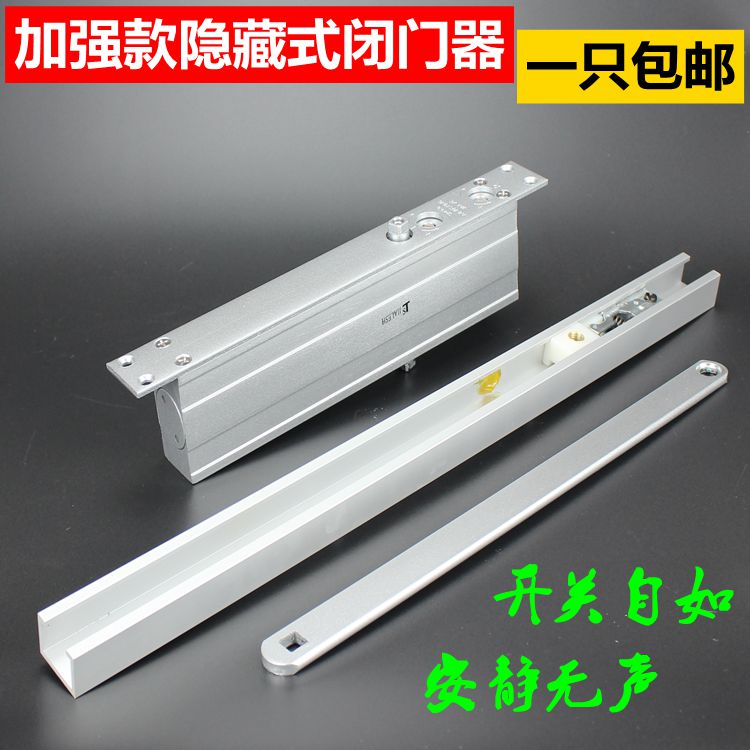 Canalese Square Concealed Closure Door Instrumental Buffer Hydraulic Invisible Door Concealed hotel guesthouse Private door closed door