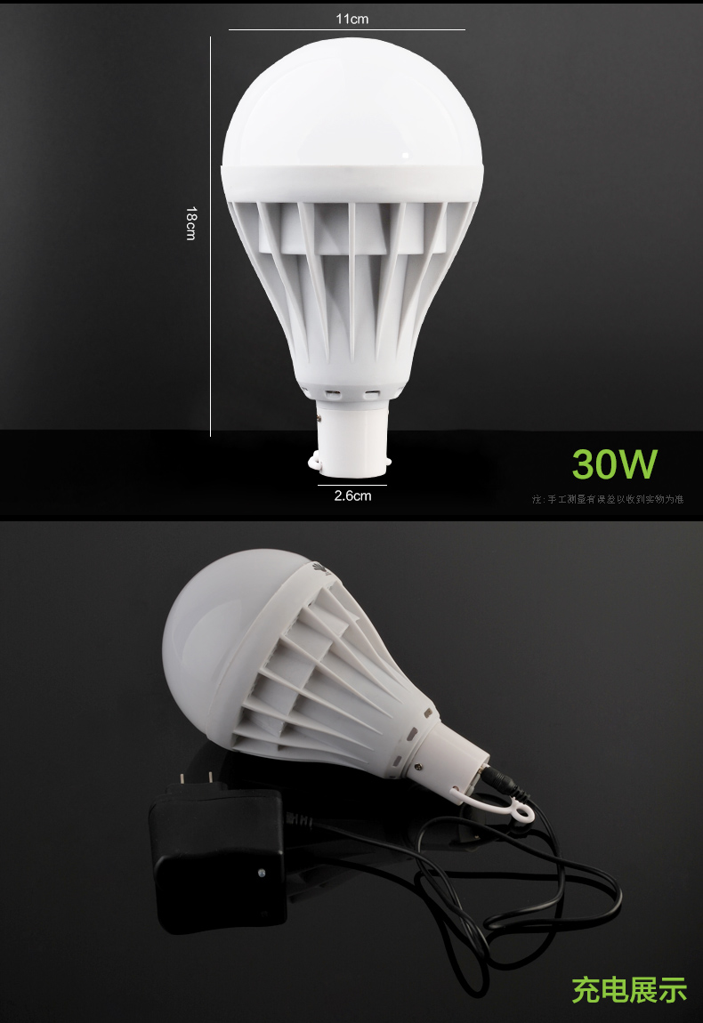Khám phá LED chiếu sáng khẩn cấp bóng đèn sạc treo đèn cắm trại ngoài trời cắm trại lều đèn siêu sáng đèn ngựa gian hàng đèn pin xách tay