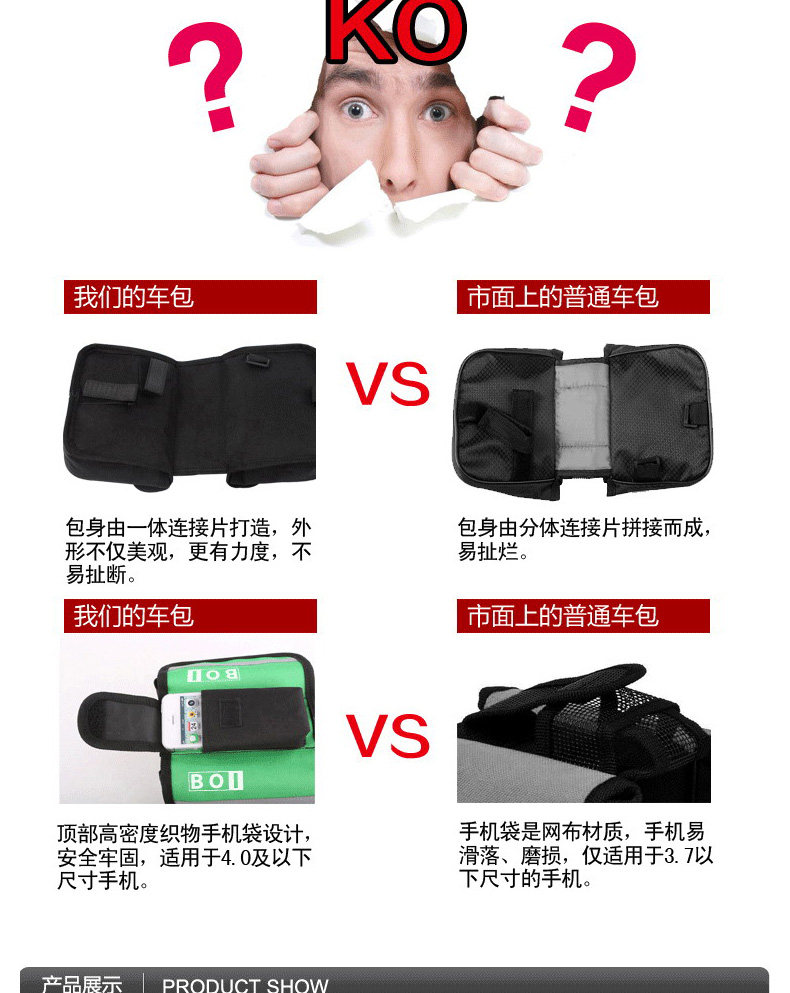 Sacoche pour vélo mixte ROSWHEEL - Ref 2217927 Image 31