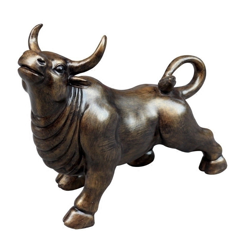 Jingdezhen violet arenaceous zodiac cattle household office large town curtilage plutus furnishing articles furnishing articles sitting room craft supplies