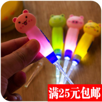 Cartoon Glowing Ear Spoon LED Luminous Dig Ear Spoonful childrens earbugger ear pickpocketing with lamp out of the ear