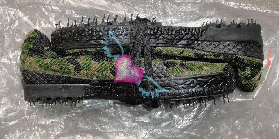 Boots militaires en toile - dérapage - Ref 1399712 Image 10