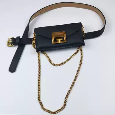 Small waist bag women tide ins small bag new fashion Joker chain mini mobile phone bag belt belt
