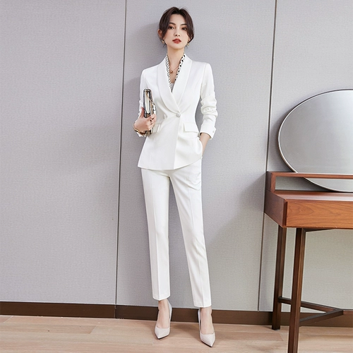 Штаны, летний белый классический костюм, комплект, комбинезон, пиджак классического кроя, изысканный стиль