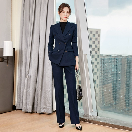 Элитный осенний пиджак классического кроя, комбинезон, в корейском стиле, в британском стиле