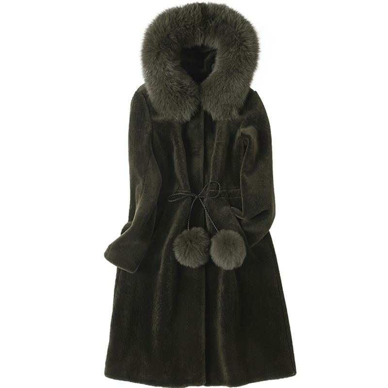 Manteau de fourrure femme DEMIAOER - Ref 3174844 Image 5