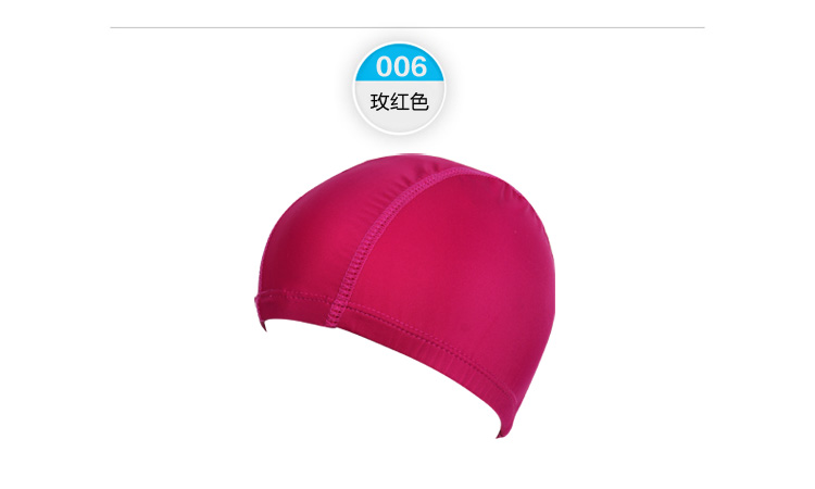 Mũ bơi bằng vải nylon mùa xuân nóng cao cấp in tóc dài mũ bơi cao co giãn thoáng khí trẻ em người lớn unisex mũ bơi cho người tóc dài