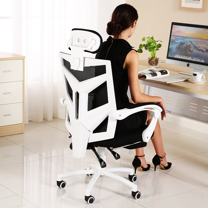 Computer chair Home Lying Comfort Boss Chair Casual Chair Lift Swivel Chair Footrest Minimalist Staff Working Office Chair