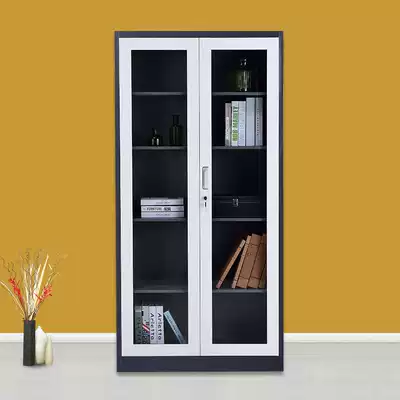 File cabinet Office information cabinet Steel file cabinet color matching disassembly and assembly multi-layer certificate cabinet thickened iron cabinet