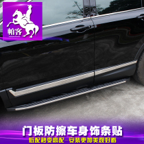 Parker is suitable for Dongfeng Honda 17-2021 crv body trim crv door panel anti-scratch strip modification