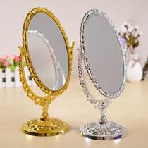 Mariyan beauty salon tools European desktop double-sided beauty makeup mirror gold and silver Purple Beauty Mirror makeup mirror