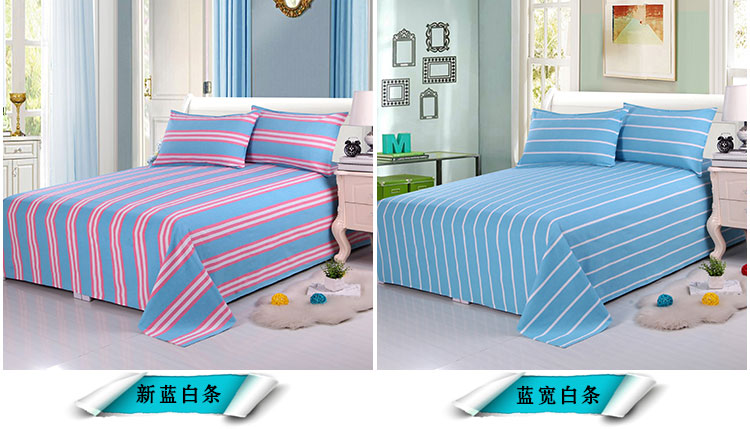 Sơn Đông cũ vải thô đơn đơn đôi dày cũ vải thô chăn bao gồm ba bộ 1.51.82.0m giường mùa đông - Khăn trải giường ga giường 1m8 x 2m
