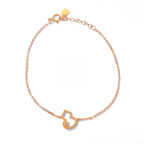 100 Hero 18k Single Diamond Extremely Simple Drilling Girl Sensation Rose Gold Plinth Bracelet Woman Straight Podcast Room Seconds to Kill