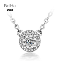18k Diamond necklace elegant chain diamond pendant 1 carat diamond necklace customizable platinum
