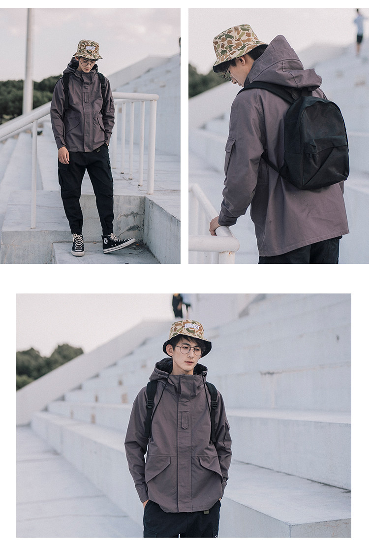 Blouson homme SONFIVE manches longues en Coton - Ref 3116426 Image 13