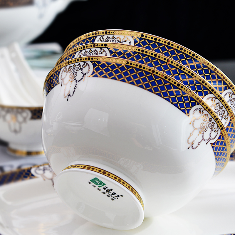 Home European up phnom penh grade ipads porcelain kit 28 first six doses of ceramic dishes dishes set plate box