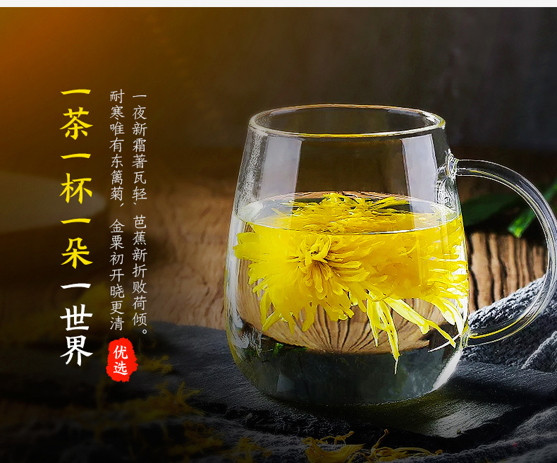 特级金丝皇菊贡菊花茶50朵 图3