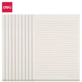 Deli 10 книг 16K/20 однострочные канцелярские товары Бумажная бумага Специальная бумажная книжка Подписано бумажная бумажная книга 3433-1 3427 3429