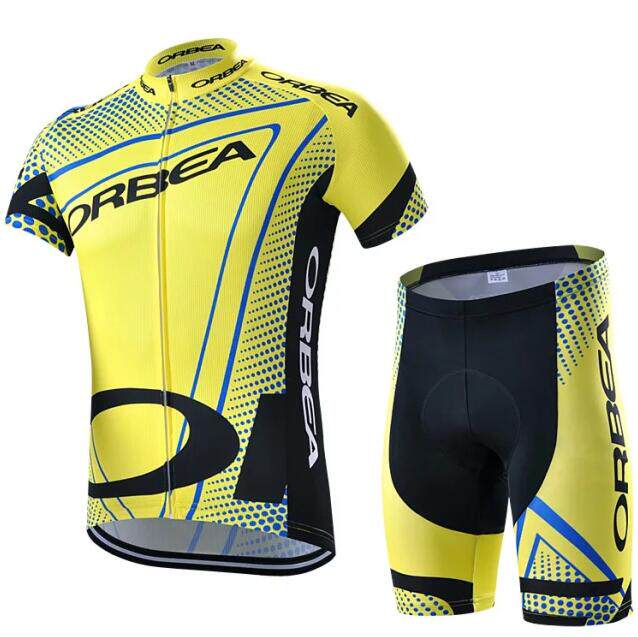 2015 yellow cycling suit ORBEA Tour de France version cycling suit short suit summer quick-drying cycling shirt pants