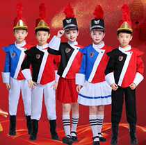 New drum team clothing primary and secondary school students flag-raising clothing young pioneers honor guard clothing kindergarten flag bearer clothing