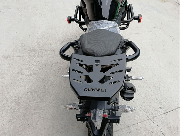 Áp dụng cho Longxin Promise LX500R tàu sân bay đặc biệt phía sau kệ phía sau khung cánh phụ kiện sửa đổi giá hàng hóa - Xe máy Sopiler khung đuôi xe máy