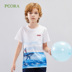 Bakola 2020 mới chàng trai mùa hè váy trẻ em t-shirt cotton trẻ em Hàn Quốc phiên bản của triều đứa trẻ lớn. 