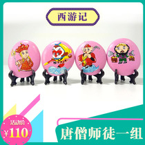 Stone Painting Custom Characters Photos of Propylene Paintings Hand-painted Lovers Net Red Avatars Diy Katong Comic Book West Cruise