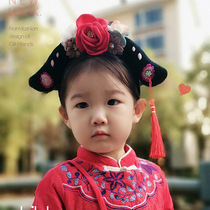 Childrens hair hoop cute Gege girl headband Tang hair accessories girl headgear baby ancient style Han suit tassel