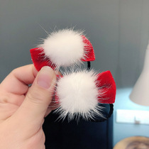 Ishikawa Impression Boutique Handmade Hair Jersey Hair Velvet Butterfly Knot Children Hair Circles A Pair Of Baby Head Rope Hair Accessories