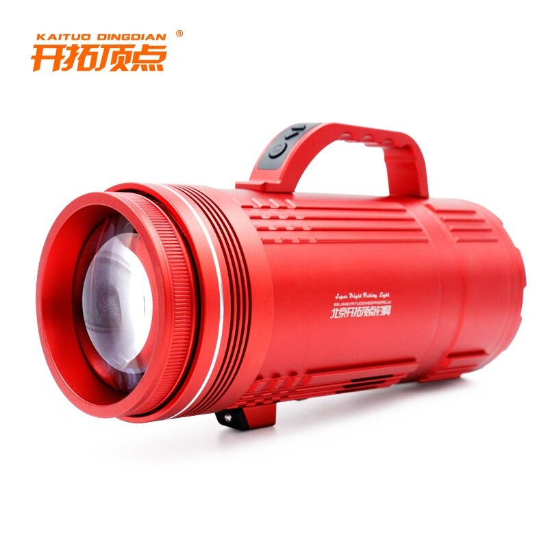 Pioneering top H40S night fishing light black pit laser cannon red coat cannon replacement battery top point fishing light