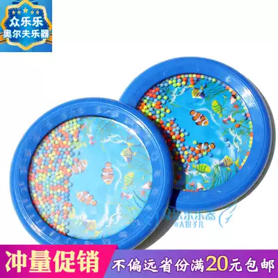 Orff musical instrument ocean drum plastic Professional wave drum sea drum simulation instrument early education toy hand wave drum