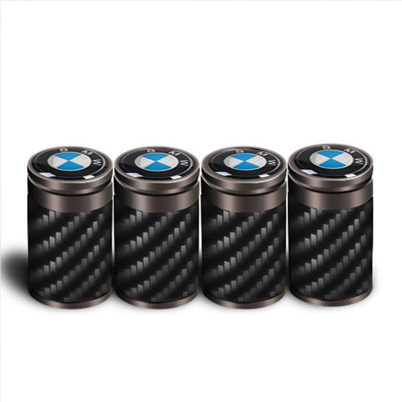 Suitable for BMW 1 Series 2 Series 3 Series 5 Series X1X3X5X7 car tire valve cap modified carbon fiber exterior modification